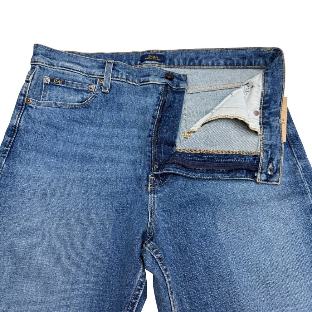 Polo Ralph Lauren Women's High Rise Skinny Indigo Jean Denim Pants, Size 33 NWT - Picture 4 of 12